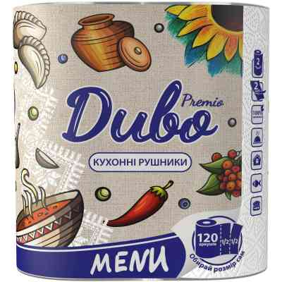 Паперові рушники Диво Premio Menu 2 шари 2 рулони (4820003838488) Вінниця