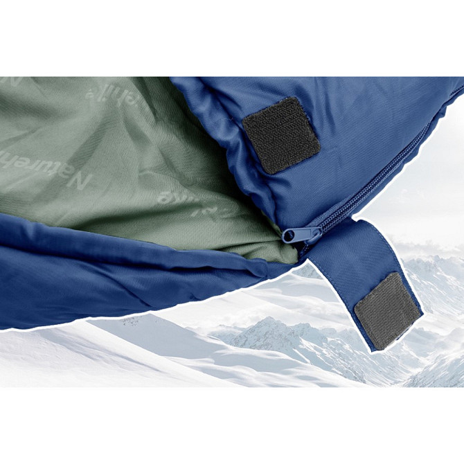 Спальник з капюшоном Naturehike MJ300 CNK2300SD014, темно-блакитний Киев - изображение 8