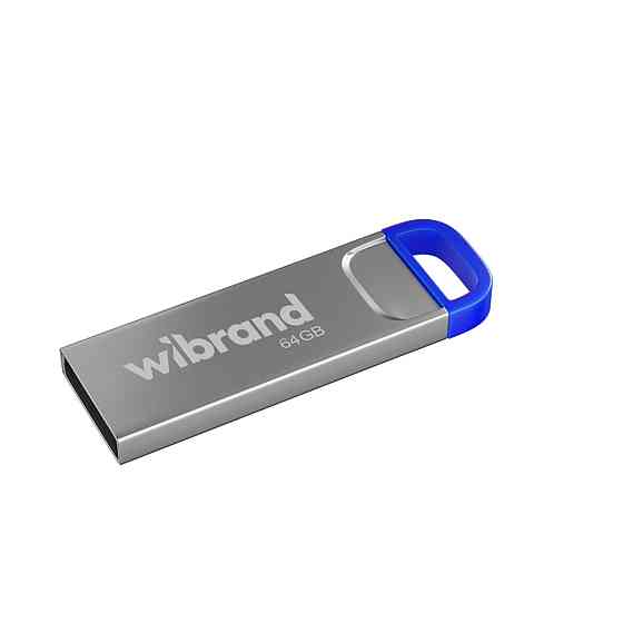 Flash Wibrand USB 2.0 Falcon 64Gb Blue (WI2.0/FA64U7U) Київ