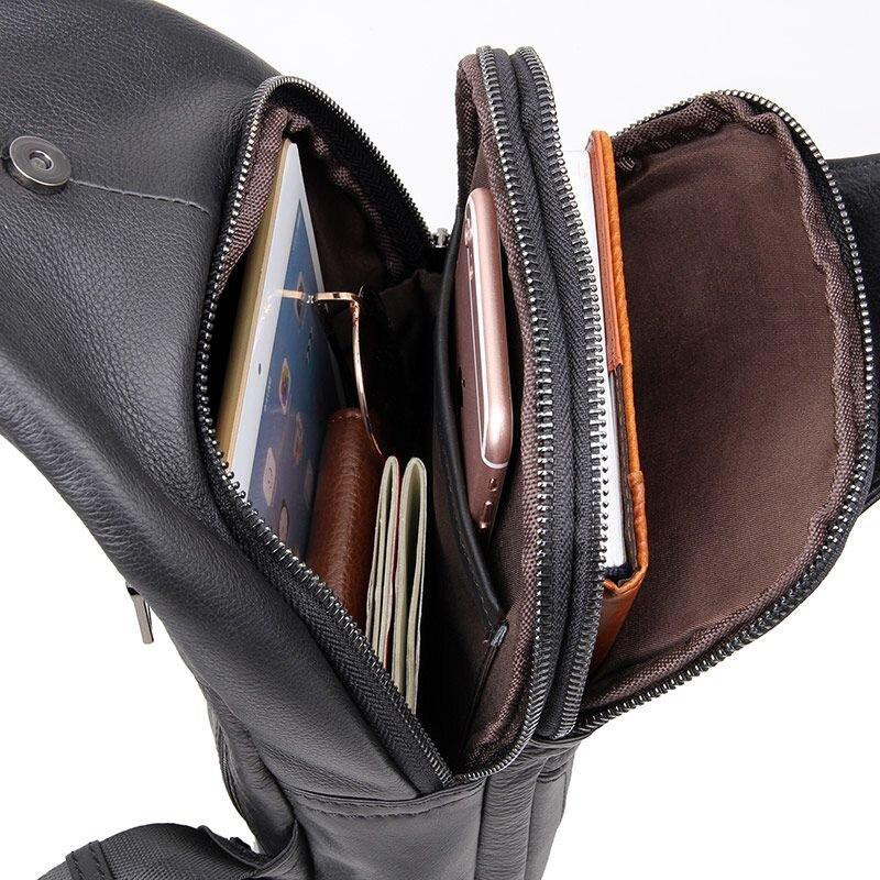 Сумка мужская Vintage 14414 Черная Киев - изображение 3