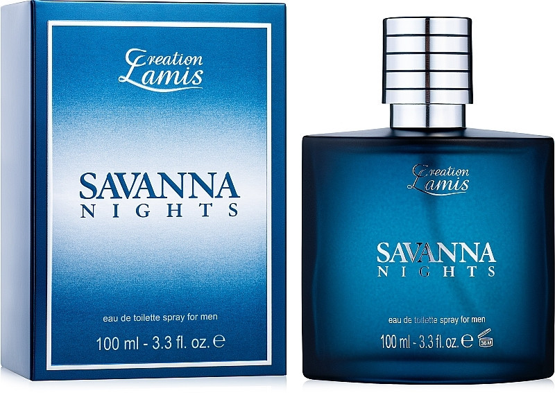 Туалетна вода чоловіча Savanna Nights Creation Lamis 100 мл Запоріжжя - фото 1