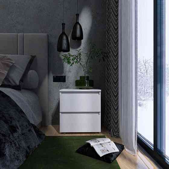 Тумба приліжкова Еверест ТЛ-1 Лайт 45х38х49 см Німфея Альба (DTM-4674) Львів