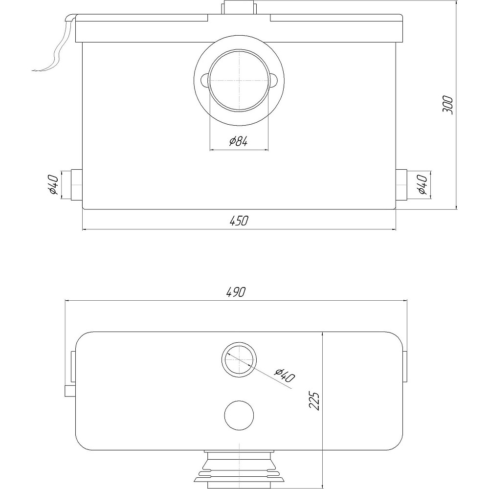 Каналізаційна установка VOLKS pumpe WC500-1 Тернополь - изображение 6