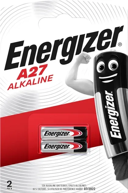 Батарейки Energizer A27 ZM Alkaline 2 шт. Полтава - фото 1