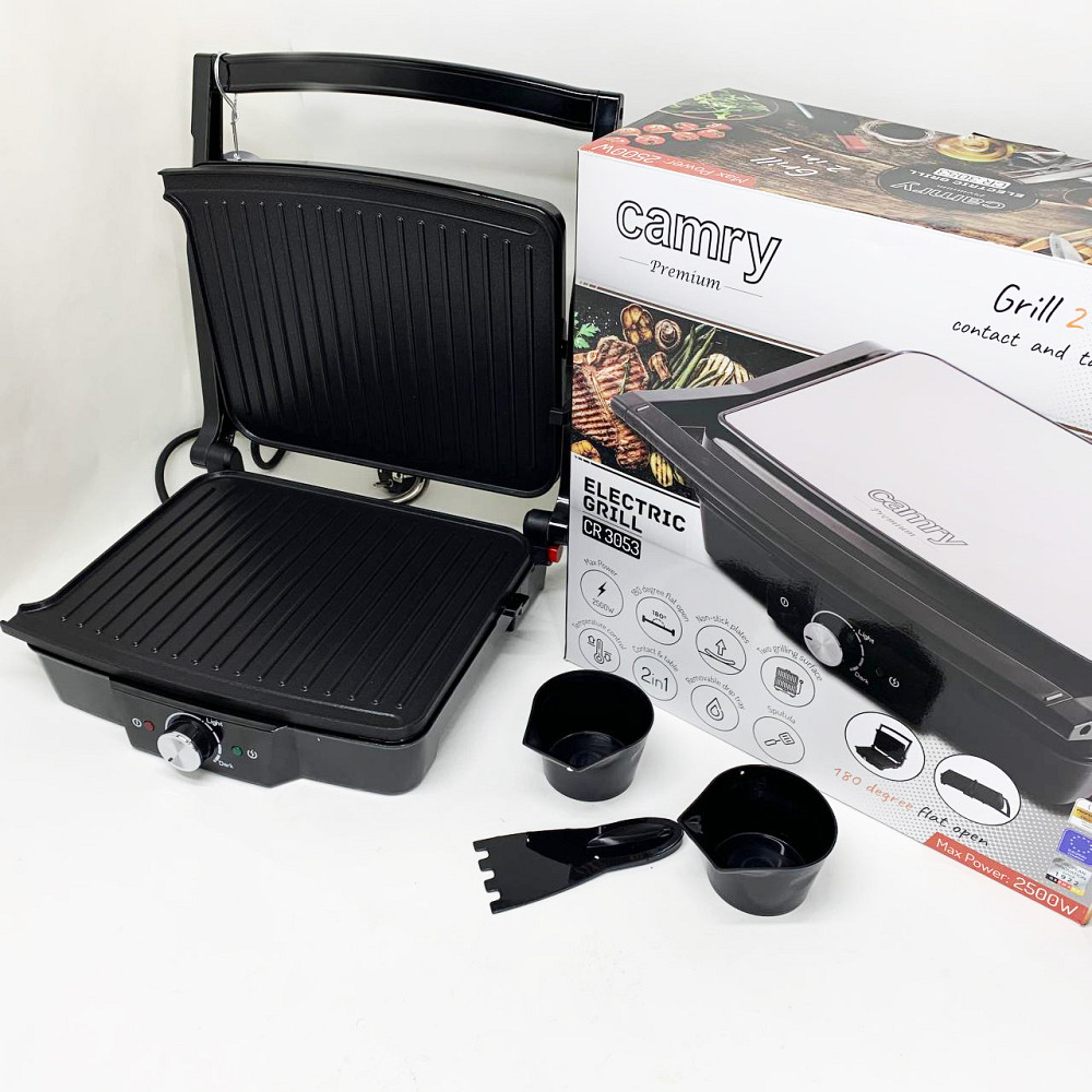 Хорошая бутербродница электрическая, Гриль прижимной для шаурмы, Хороший гриль электрический для дома LX-25 Львов - изображение 8