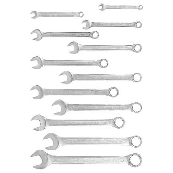 Набір ключів комбінованих 12пр. (6,8,10,12-19,22мм) у пласт.держателі Одеса