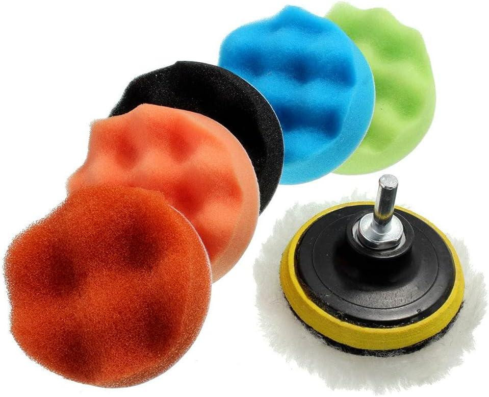 Набор полировальных насадок для шлифовки авто 6шт Киев - изображение 7
