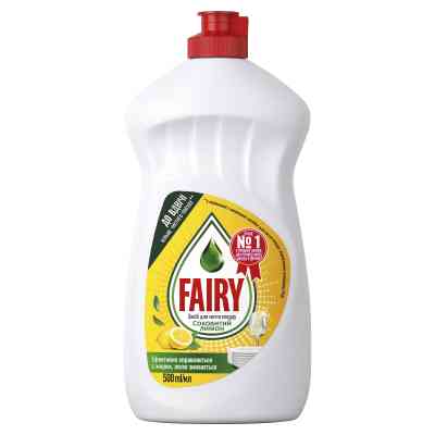Средство для ручного мытья посуды Fairy Лимон 500 мл (5413149313842) Винница