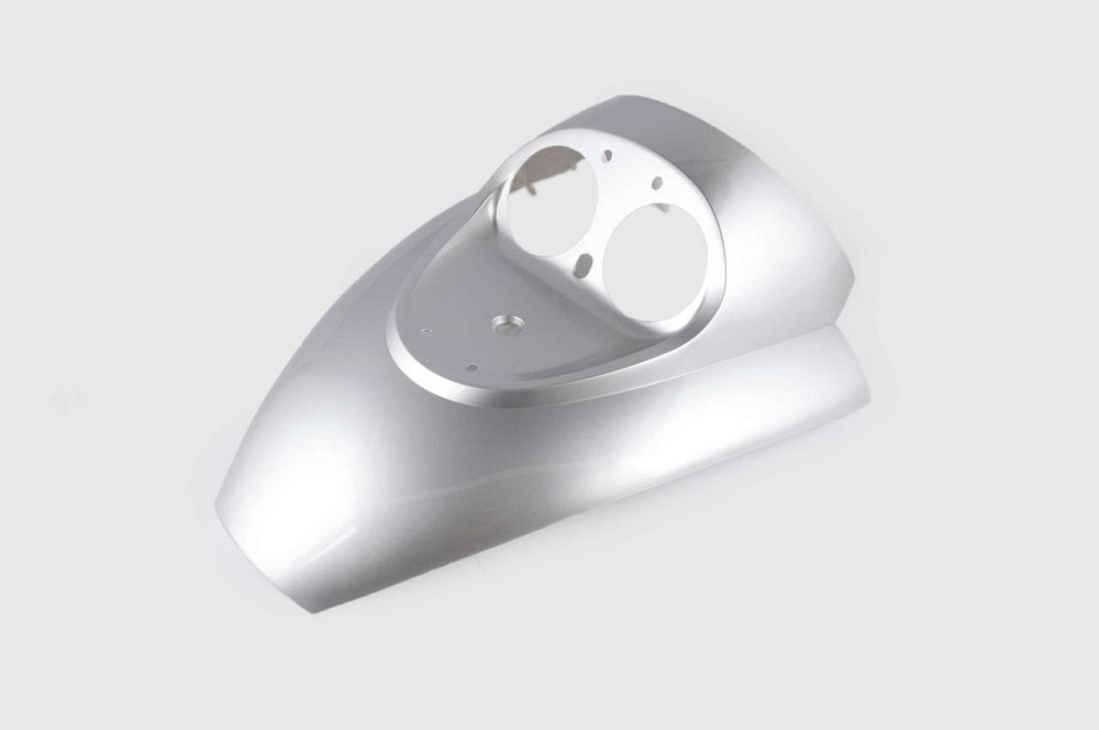 Пластик GRAND PRIX передний (клюв) (серый) Мукачево - изображение 1