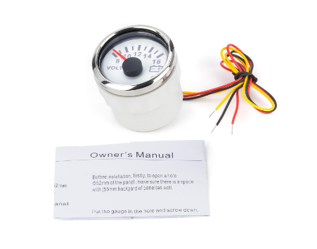 Вольтметр I Gauge 52Mm З Функцією Попередження Київ - фото 2