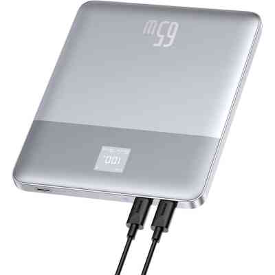 Батарея универсальная Baseus Blade2 Ultra 12000mAh 65W, Galaxy Silver (P10063800S12-00 / PPBLD2-65) Винница