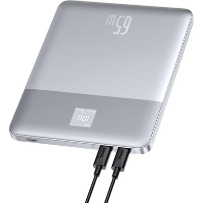 Батарея универсальная Baseus Blade2 Ultra 12000mAh 65W, Galaxy Silver (P10063800S12-00 / PPBLD2-65) Винница - изображение 6