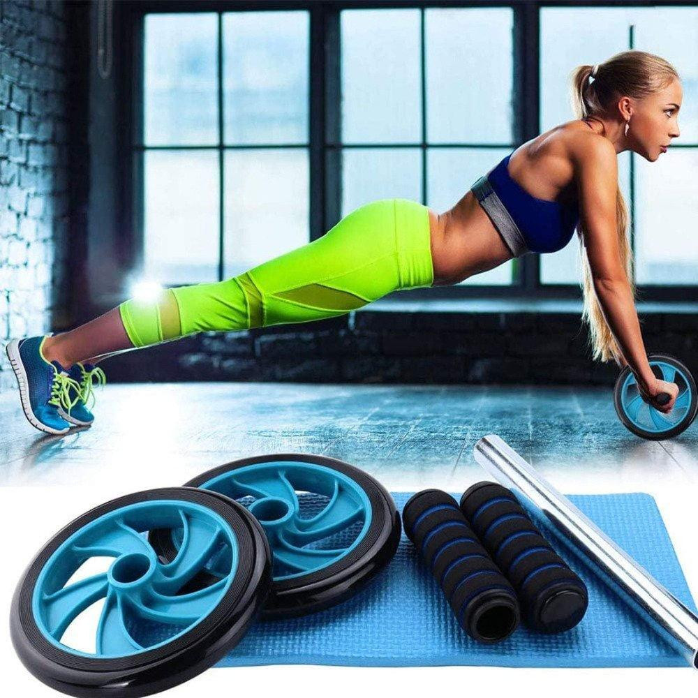 Тренажер колесо для преса PROFI червоний Бровари - фото 9