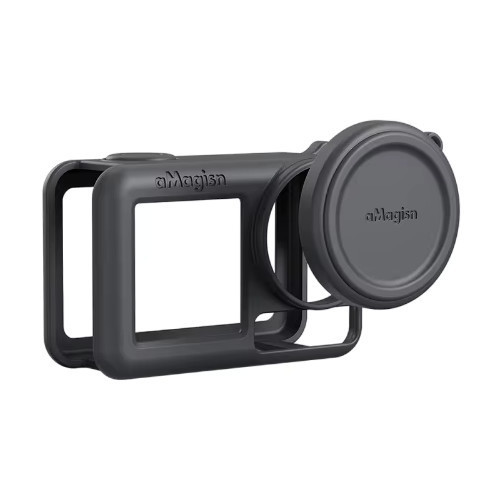 Чохол Action 5 Pro силіконовий з ковпачком та ремінцем aMagisn AA12-A Київ - фото 1