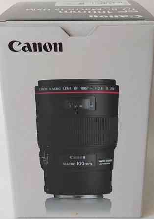 Объектив Canon EF 100mm. F/2.8L Macro IS USM Новый! Киев