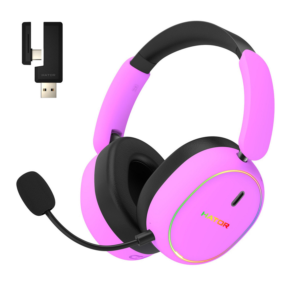 Гарнітура Hator Phoenix 2 Wireless Violet (ESH42) ( Фіолетовий ) Харьков - изображение 8