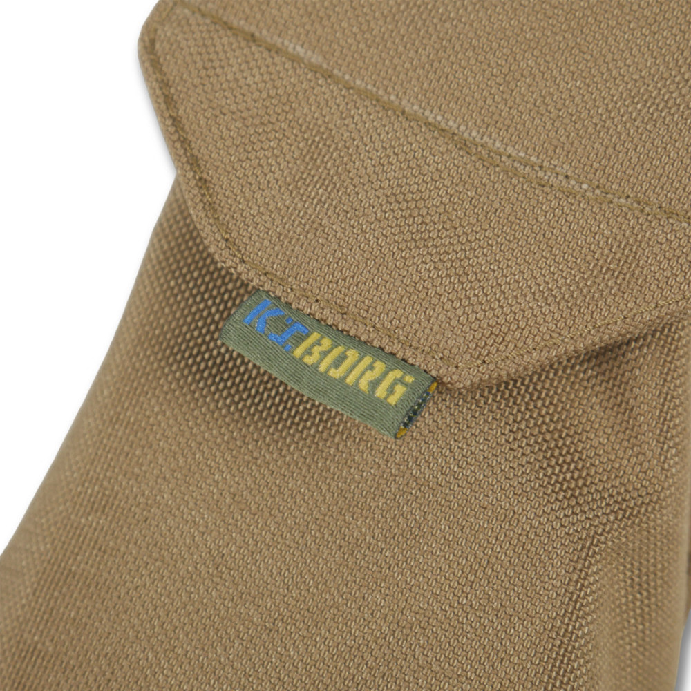 Тактичний підсумок під 2 магазина Kiborg GU Double Mag Pouch Coyote. Підсумок для магазинів койот Київ - фото 7