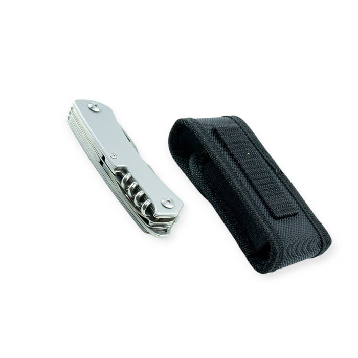 Мультинструмент 9 в 1, L-103мм (чохол) нержавіюча сталь, пластикова ручка Мукачево - фото 1