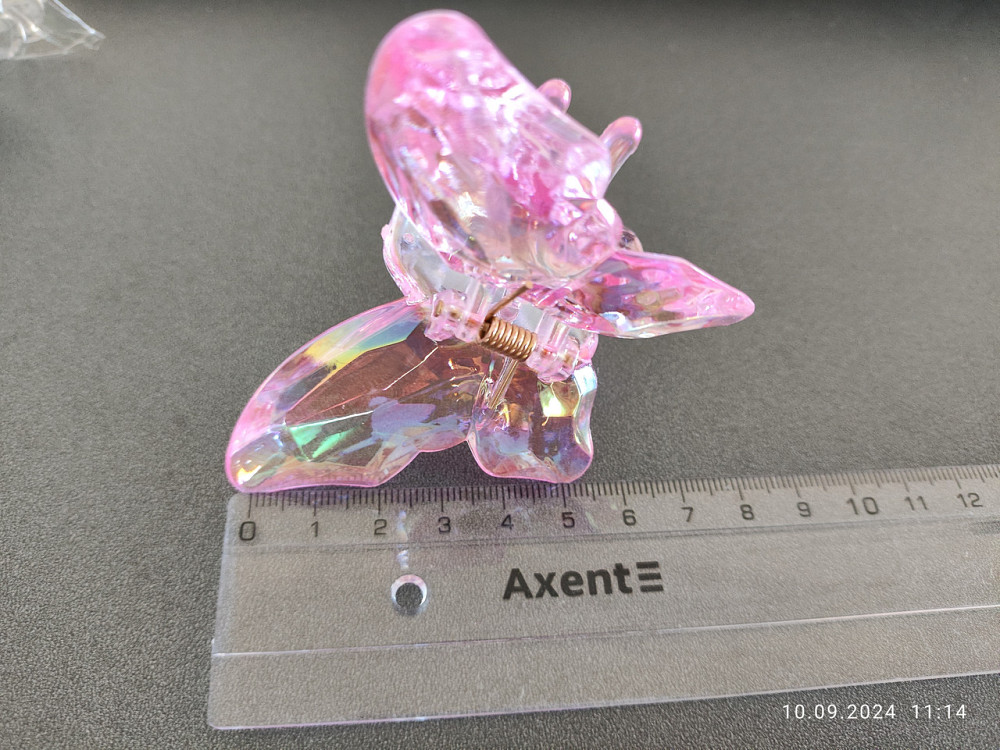 Заколка-крабік метелик Сміла - фото 4