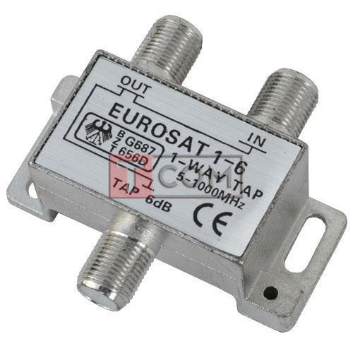 Відгалужувач абонентський ТАР 1/6, корпус метал Полтава - фото 1