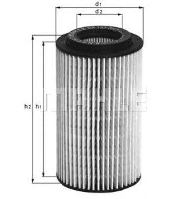 KNECHT (MAHLE) OX 153D2 — Масляный фильтр для BMW, MG, ROVER и LAND ROVER | Максимальная защита двигателя и чистое моторное масло Ковель - изображение 1