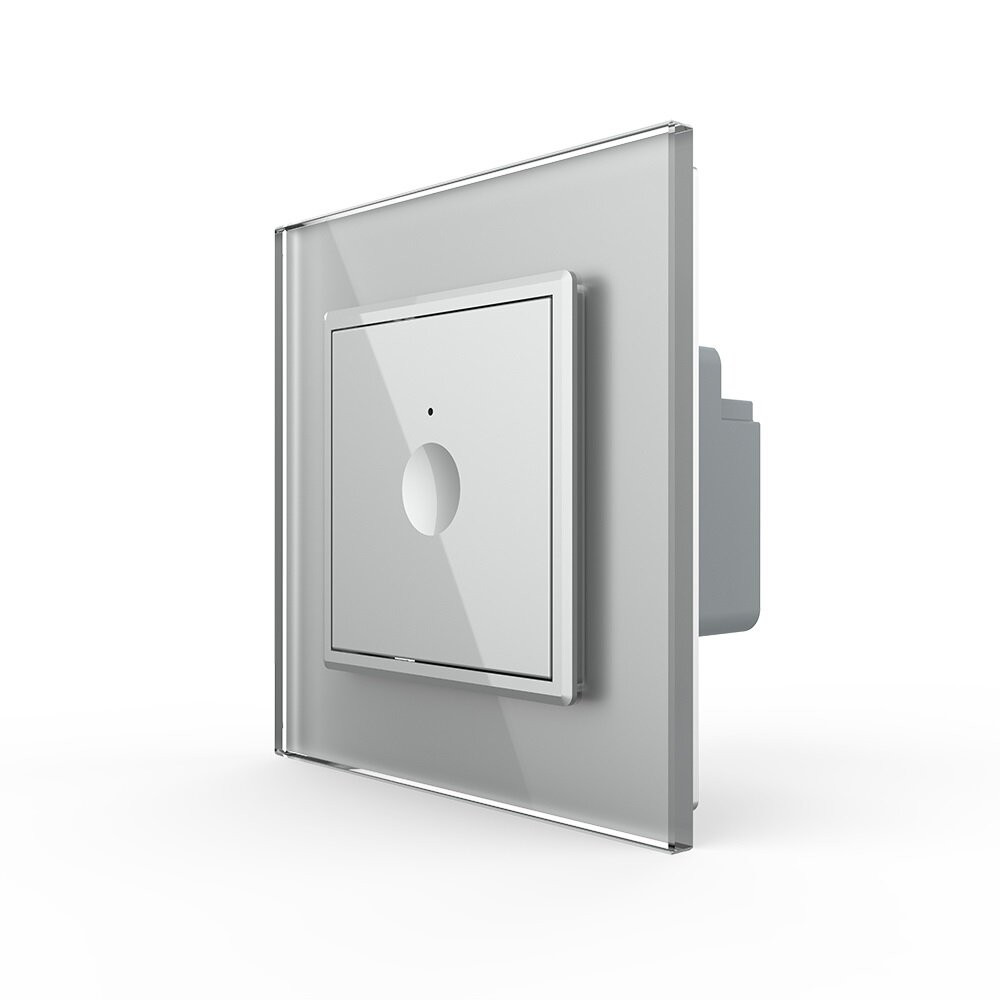 Сенсорний вимикач Sense 1 сенсор Livolo сірий (722000115) Коломия - фото 3