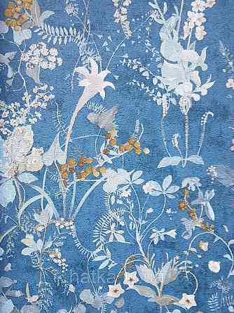 Обои виниловые на флизелине AS creation The Bos 0.53х10 растения листья цветы ягоды бирюзовые желтые Киев