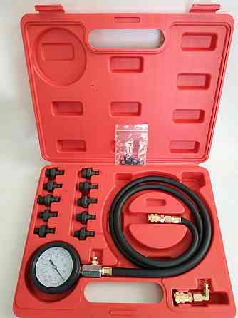 Тестер тиску олії в двигуні, 14 предм. (Т-5042) Alloid Вінниця