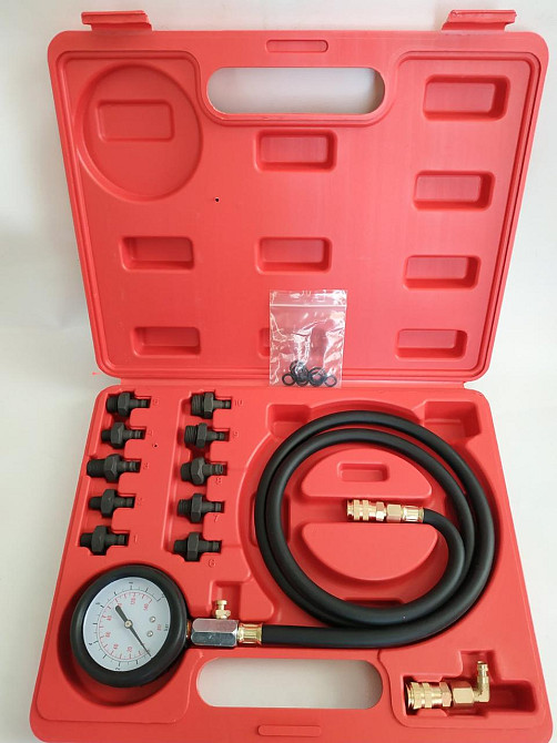 Тестер тиску олії в двигуні, 14 предм. (Т-5042) Alloid Вінниця - фото 1