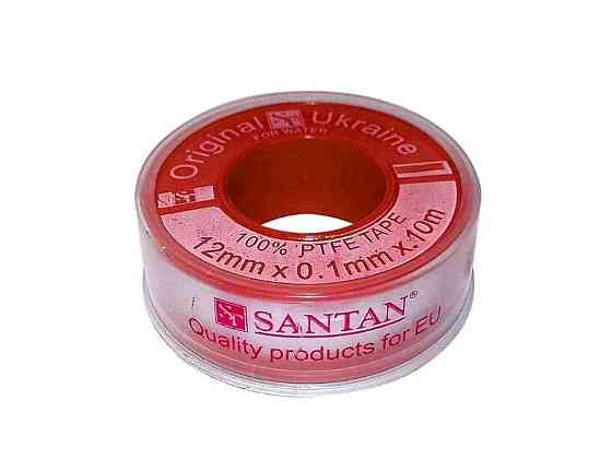 Фум стрічка червона 12*0, 1*10м ТМ SANTAN Solmir Київ