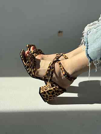 Roberto Netti Стильні босоніжки жіночі леопардові літні шкіряні Roberto netti 2754/8/1 з квадра Коломия