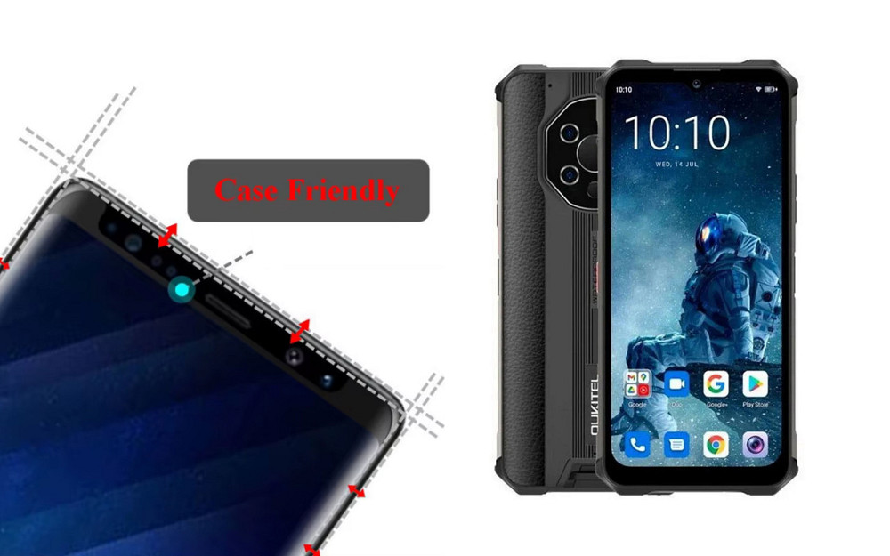 Захисне скло HyperGlass Pro для Oukitel WP13 – максимальна чутливість та захист Київ - фото 4