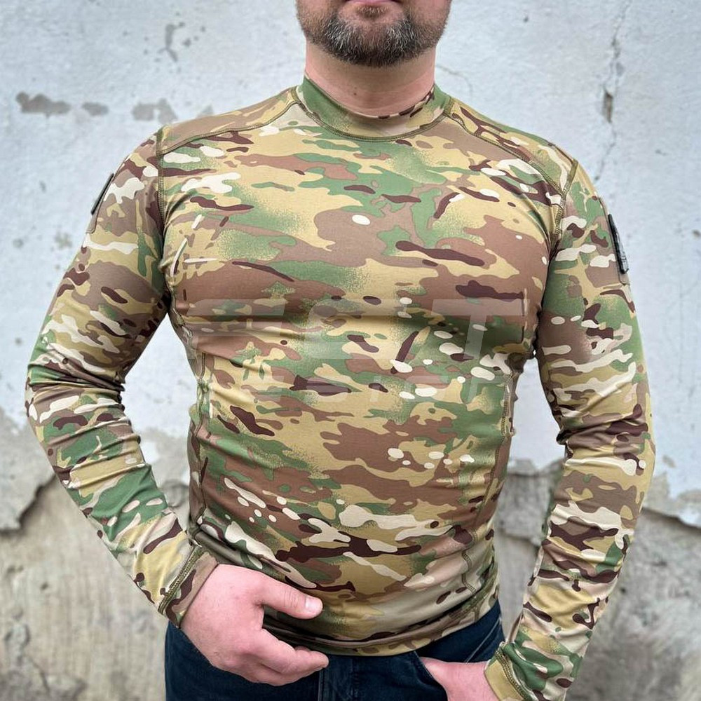 Лонгслів тактичний джерсі стрейч Мультикам 48 Запорожье - изображение 1