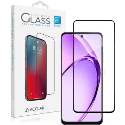 Скло захисне ACCLAB Full Glue Oppo A3 5G Black (1283126598876) Вінниця