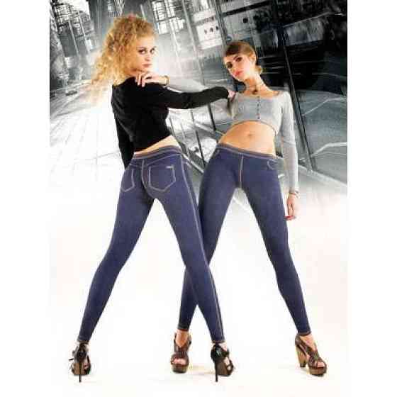 Жіночі лосини Lores Panta Jeans 90 den 1/2 чорний Київ