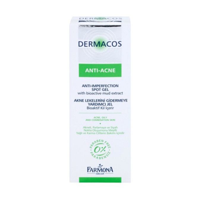 Гель Farmona Dermacos Anti-Acne для проблемної шкіри обличчя 15 мл 5900117095317 Винница - изображение 3