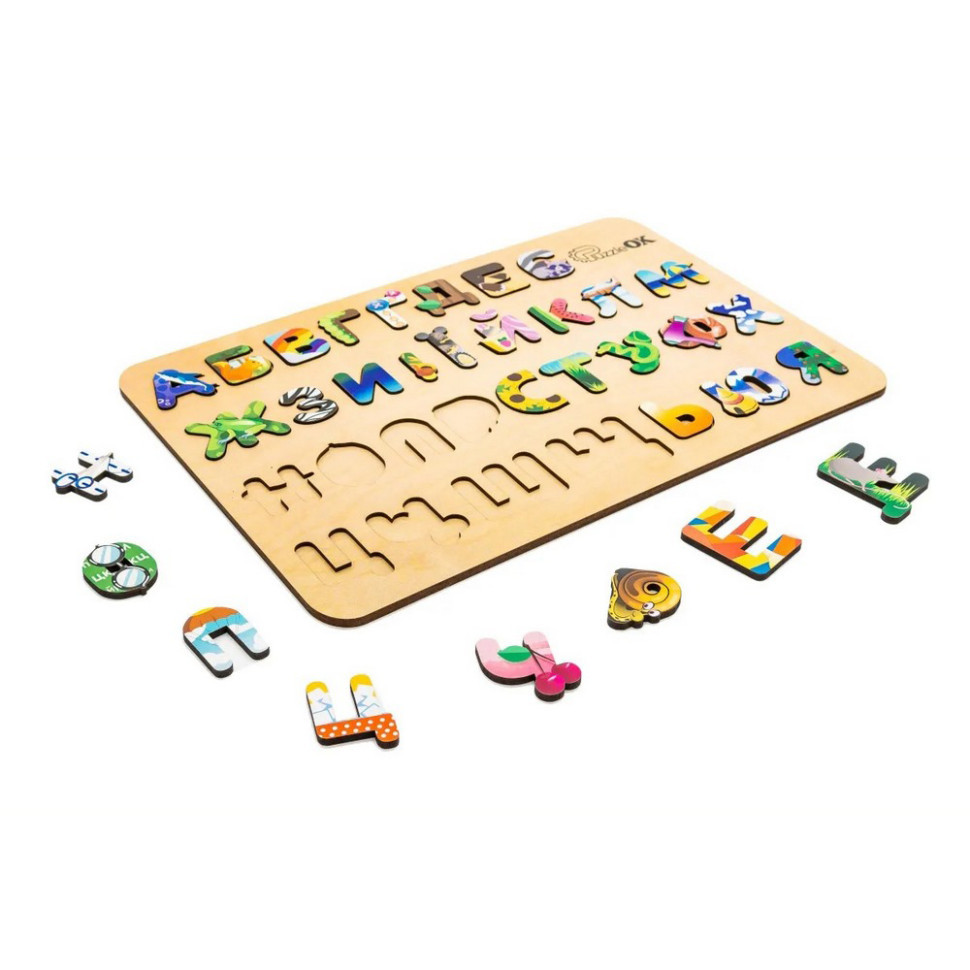 Детский деревянный сортер А3 Азбука АртА3-30273 Винница - изображение 1