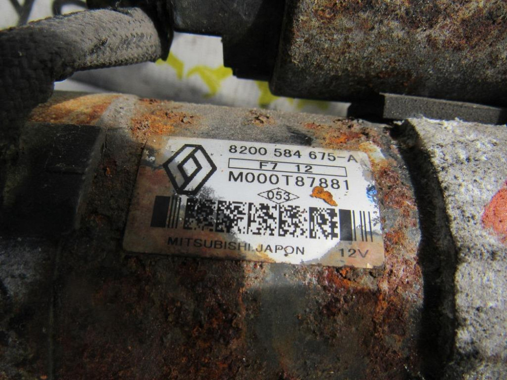 Стартер Renault Scenic II 1.5 dci 2003-2009 (8200584675) Ковель - изображение 4