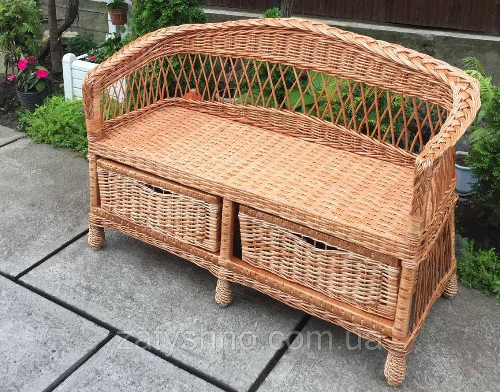 Диван плетеный с шухлядой Киев - изображение 3