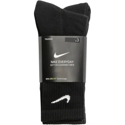Носки Nike U NK EVERYDAY CUSH CREW 3PR SX7664-010 38-42 3 пари Чорні (888407233609) Винница - изображение 7