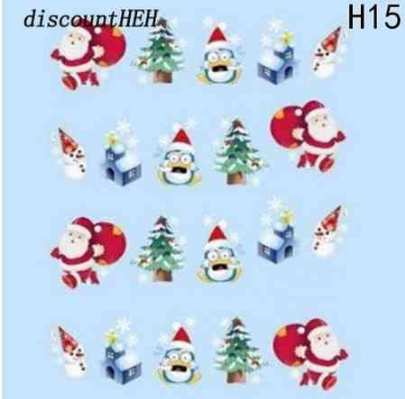 Новогодние наклейки на ногти Киев