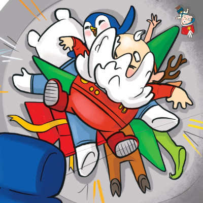 Книга Святий Миколай вирушає в космос - Паоло Манчіні, Лука де Леоне Yakaboo Publishing (9786178222345) Вінниця - фото 2