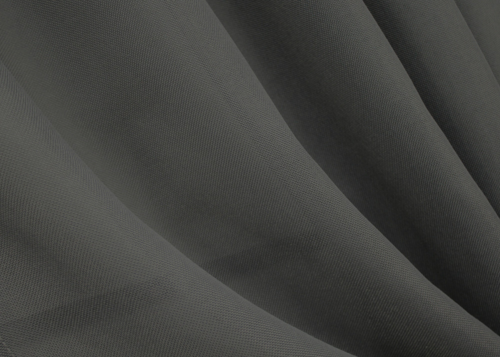 Комплект коротких штор VR-Textil  Лен Мешковина № 1234ш Серый 130х170 см 2 шт (35-0301) Киев - изображение 4