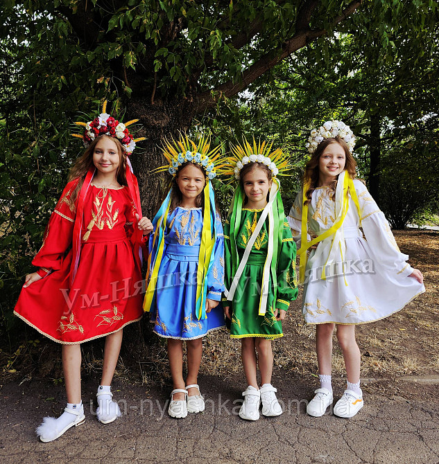 Детское вышитое платье с колосками Кривой Рог - изображение 8