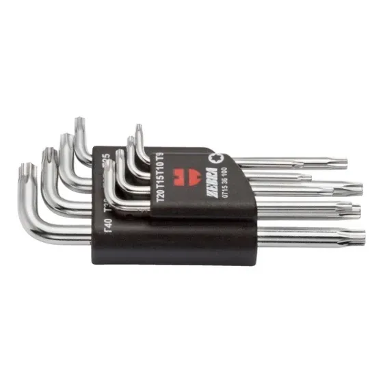 Набір ключів Г-подібних WURTH 071536100 TORX 8 шт. ZEBRA Коломия