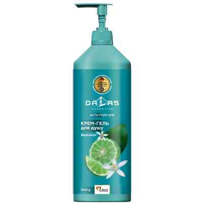 Гель для душа Dalas Cosmetics Бергамот 1000 г (4823128004806) Винница