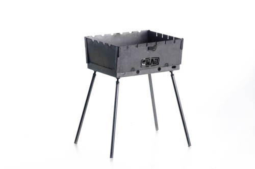 Мангал розкладний (кейс) холоднокатаний товщина 1,5мм на 6 шампурів СИЛА Київ - фото 1