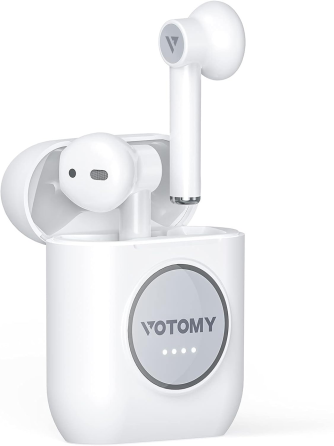 Bluetooth Навушники VOTOMY V21 TWS Bluetooth 5.0 Бездротові Навушники з Сенсорним Керуванням, 3D Стерео, IPX6, До 40 Годин Автоном Київ