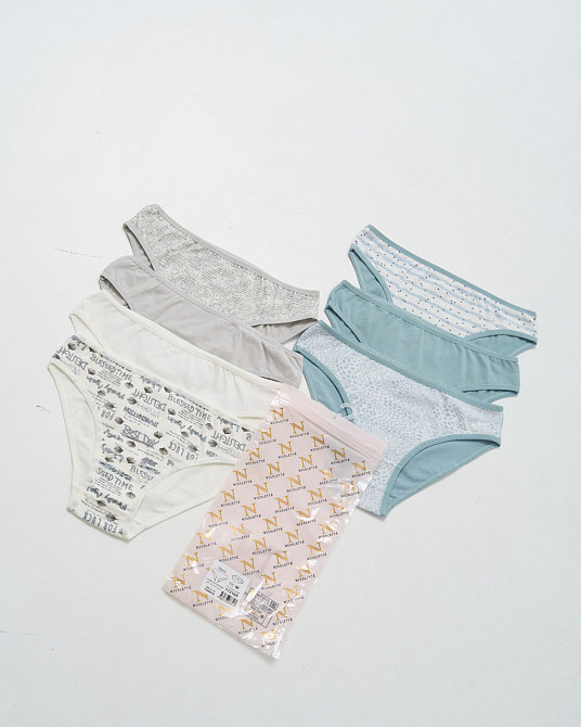 Набір жіночих трусиків упаковка 7 шт Nicoletta 713169 XL Київ - фото 1