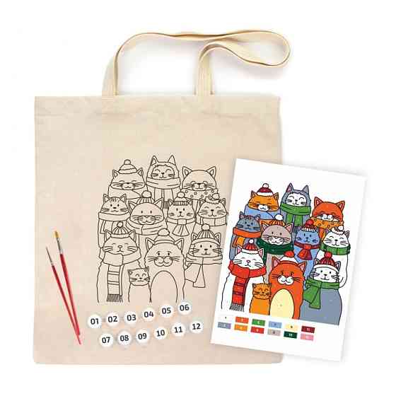 Набор для раскрашивания эко-сумки 